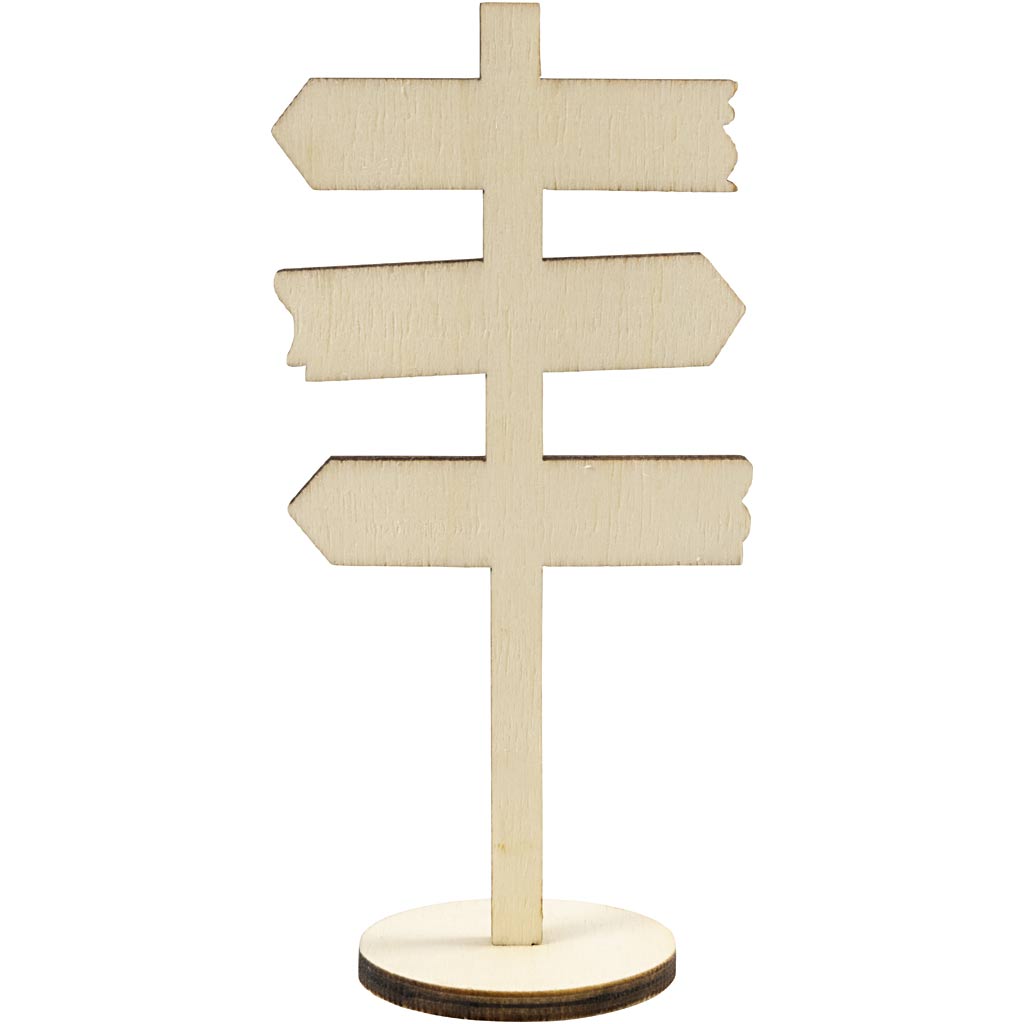 Creativ Company Https: www.cchobby.nl bord-op-voet-h-12-cm-b-6-cm-1-stuk