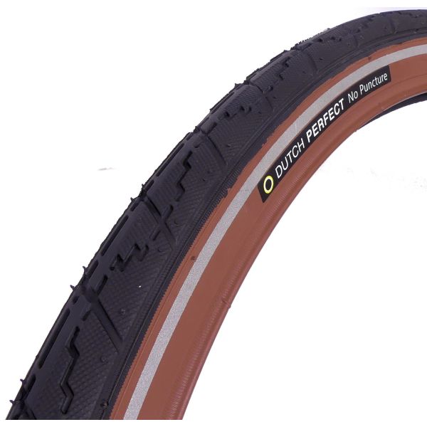 Dutchperfect Dutch perfect draadband no puncture 50-622 zwart bruin
