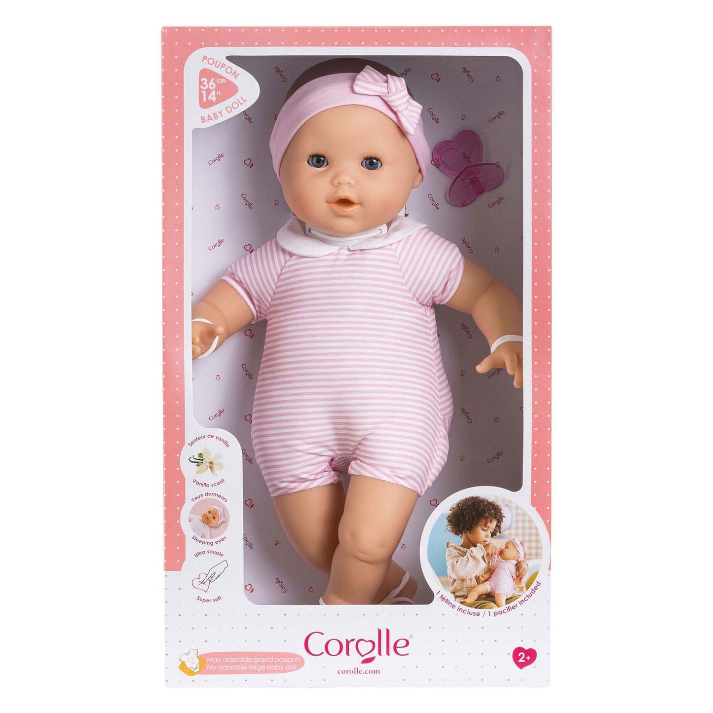 Corolle mon grande poupon babypop my adorable large baby doll - 36cm