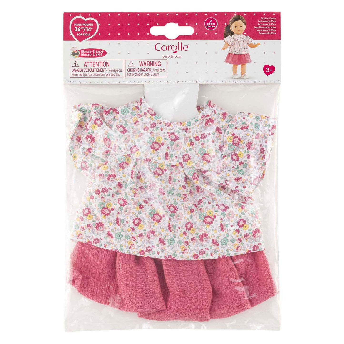 Corolle Ma poppenblouse en rok - 36cm