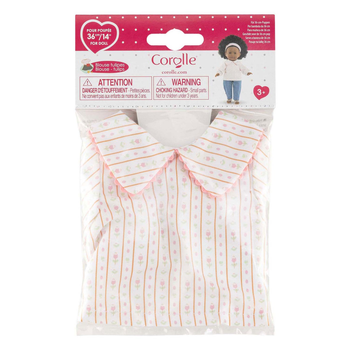 Corolle Ma poppenblouse tulpen - 36cm