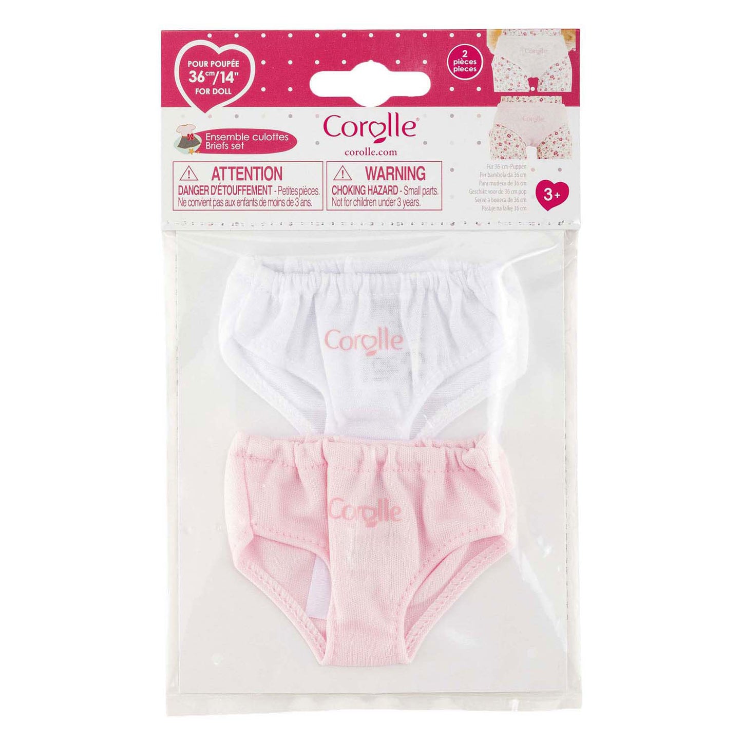 Corolle Ma set poppen onderbroeken - 36cm