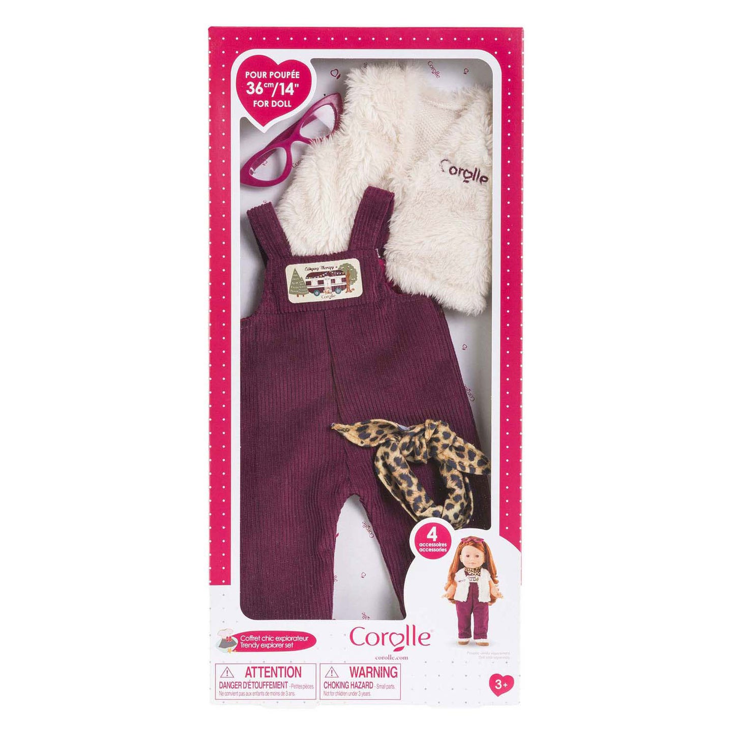 Corolle Ma chique ontdekkingsreiziger set - 36cm