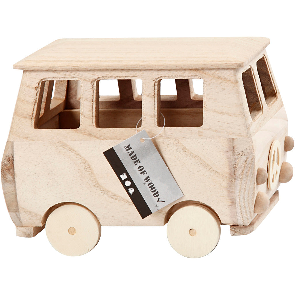 Creativ Company Https: www.cchobby.nl minibus-afm-17x10x13-cm-1-stuk
