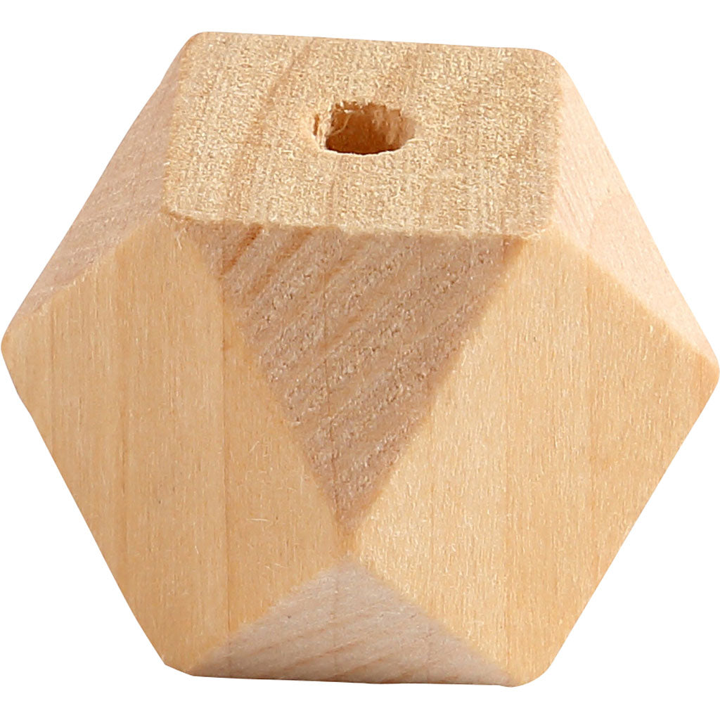 Creativ Company Https: www.cchobby.nl diamantvormige-kralen-b-20-mm-gatgrootte-3-mm-6-stuk-1-doos