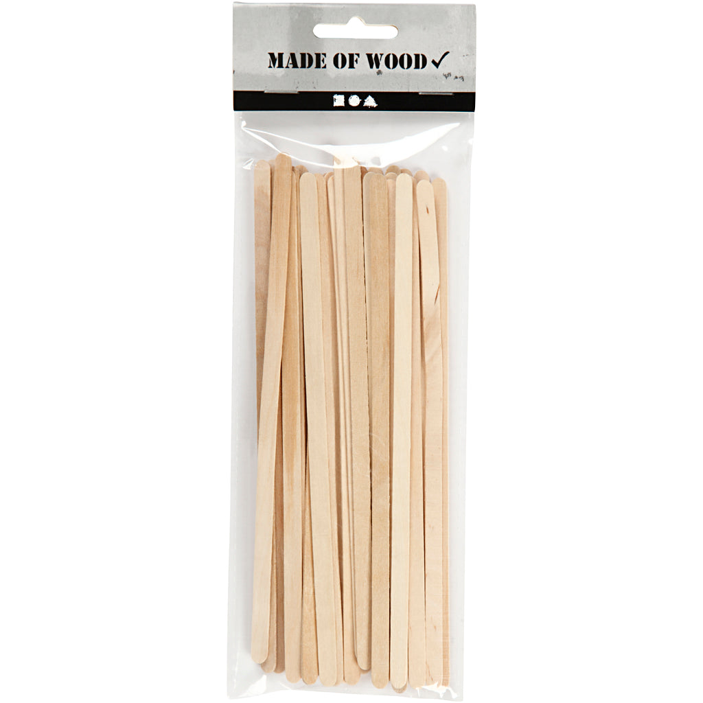Creativ Company Https: www.cchobby.nl ijslollystokjes-l-19-cm-b-6-mm-naturel-30-stuk-1-doos