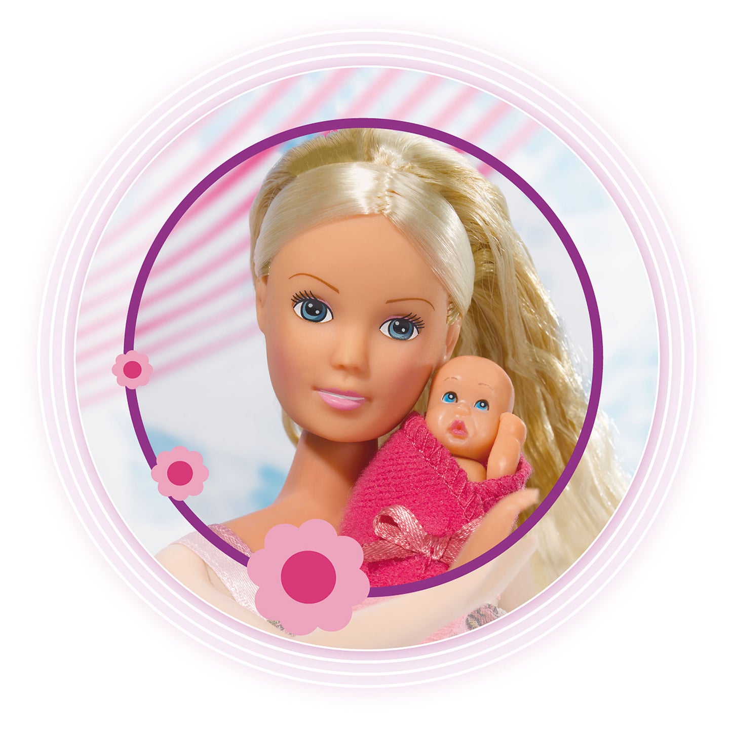 Simba Steffi love welcome baby