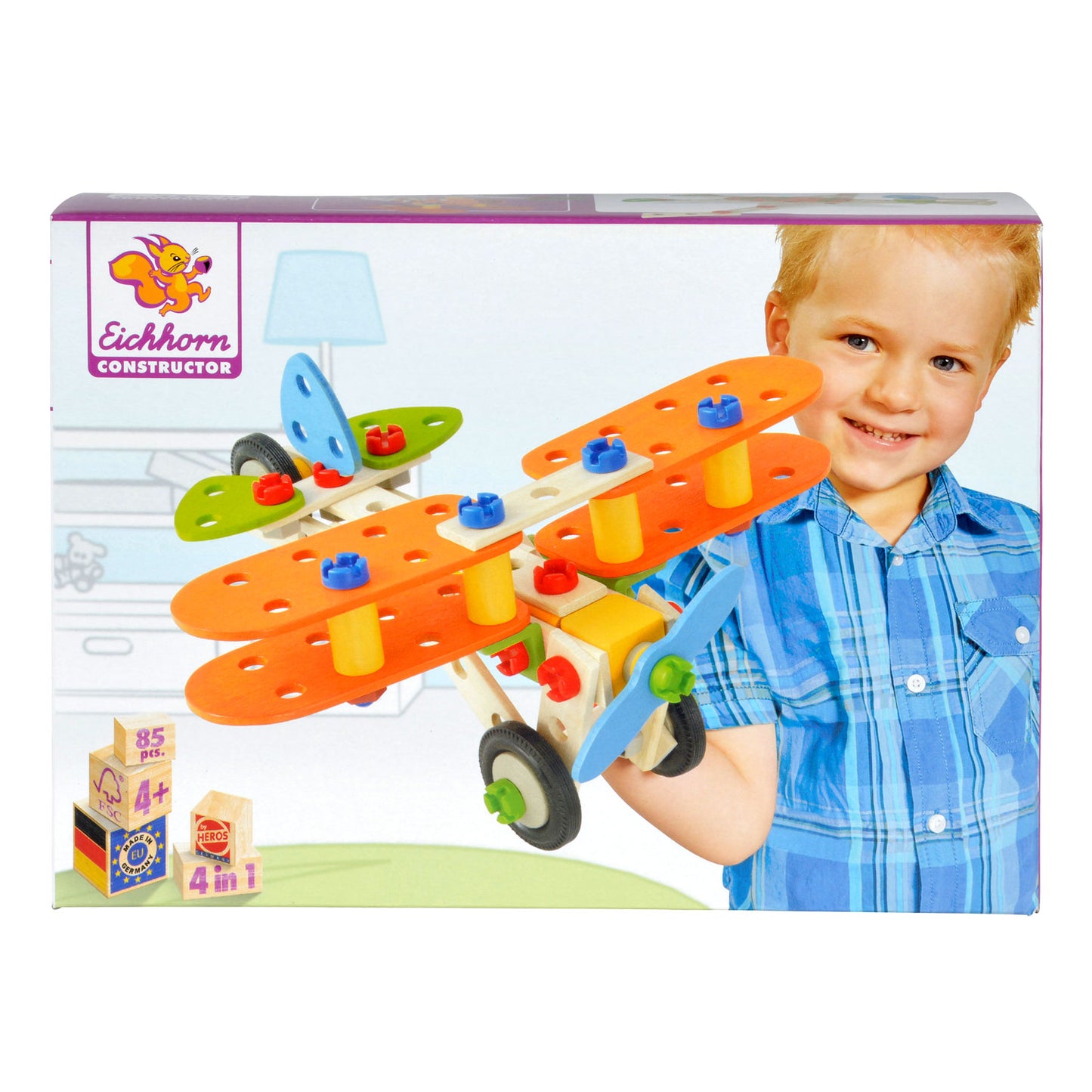 Heros Eichhorn constructor 4in1, 85dlg.