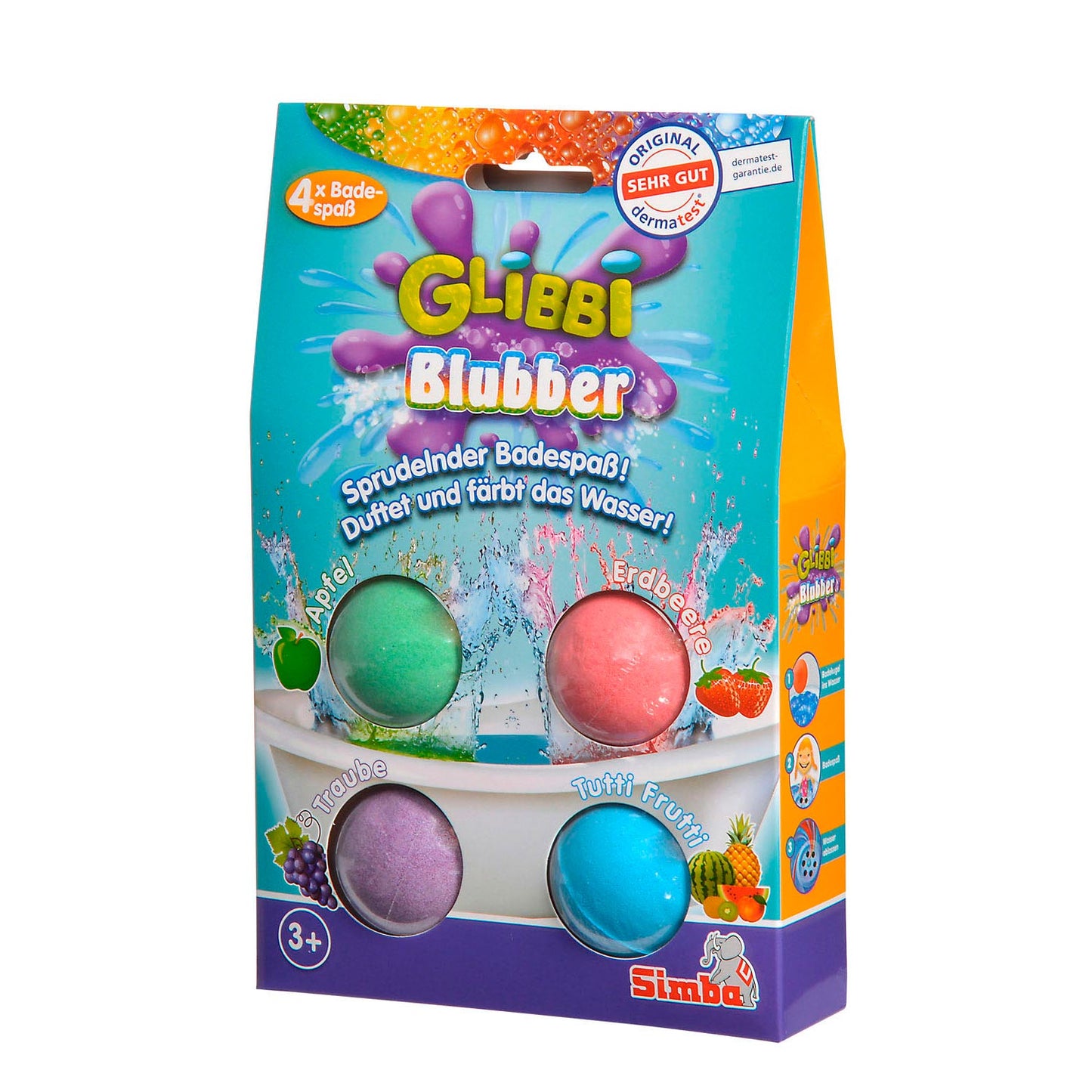 Simba Glibbi bruisballen, 4st.