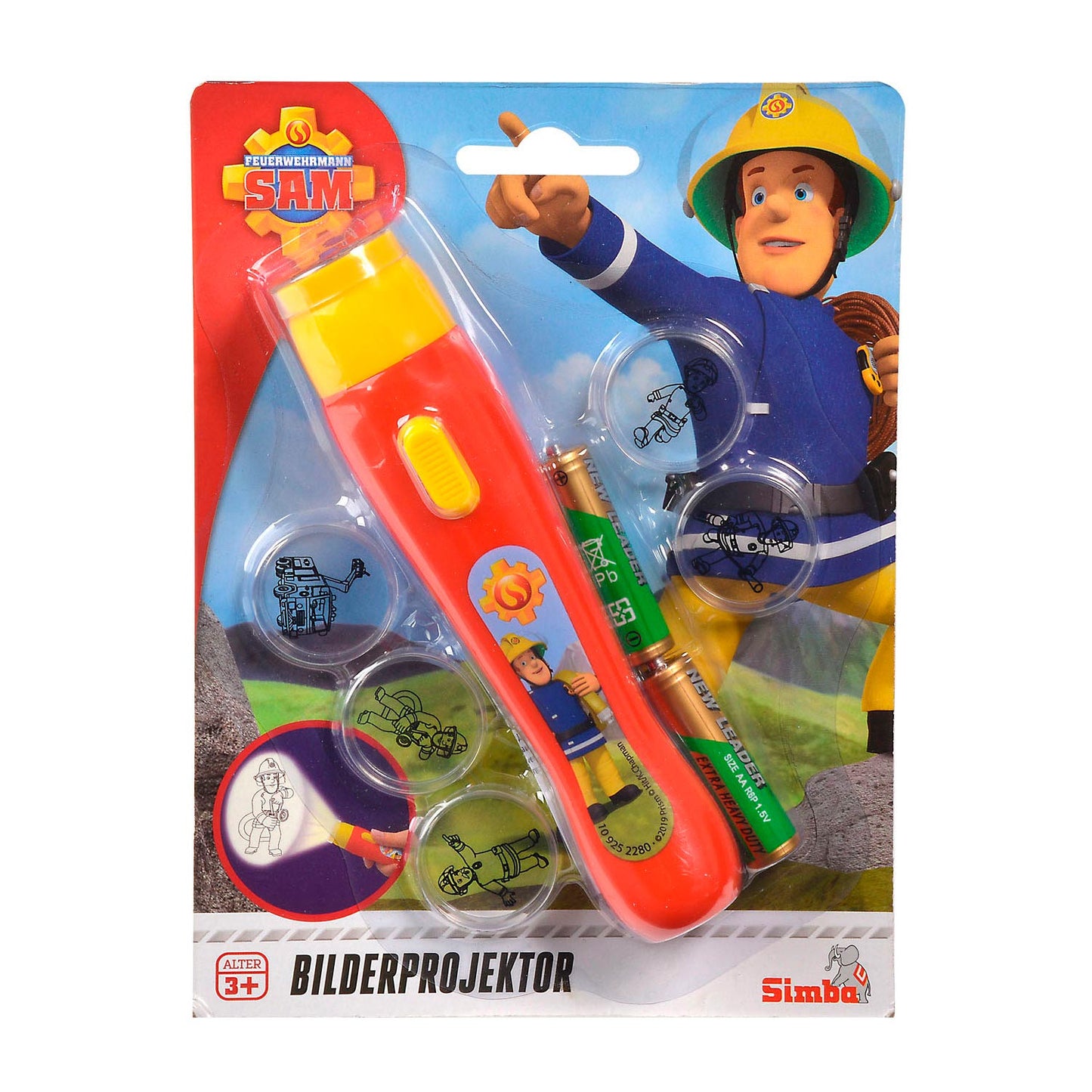 Simba Brandweerman sam licht projector