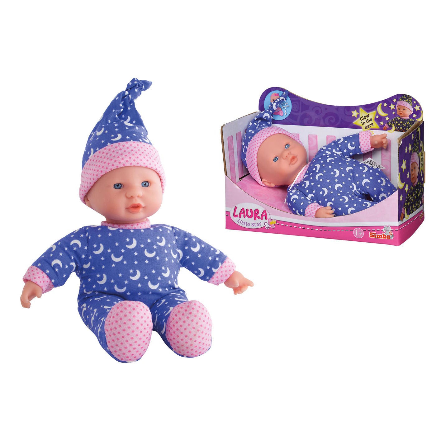 Simba Laura little star babypop glow in the dark