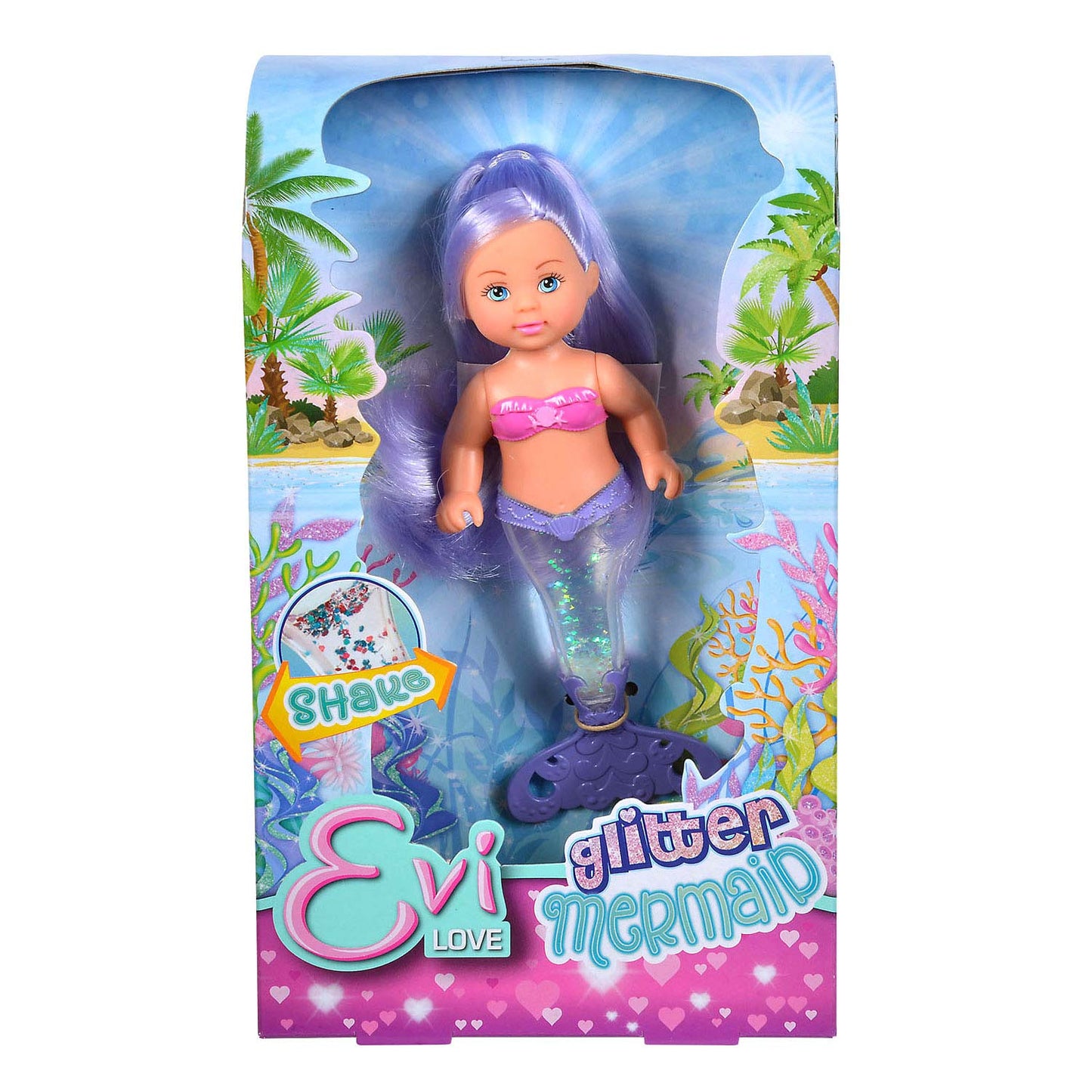 Evi Love glitter zeemeermin