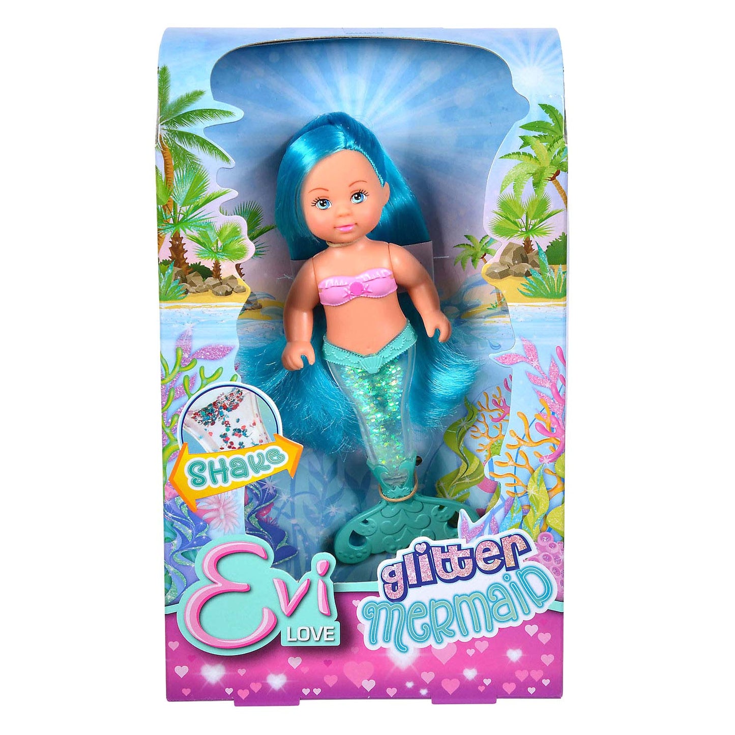 Evi Love glitter zeemeermin