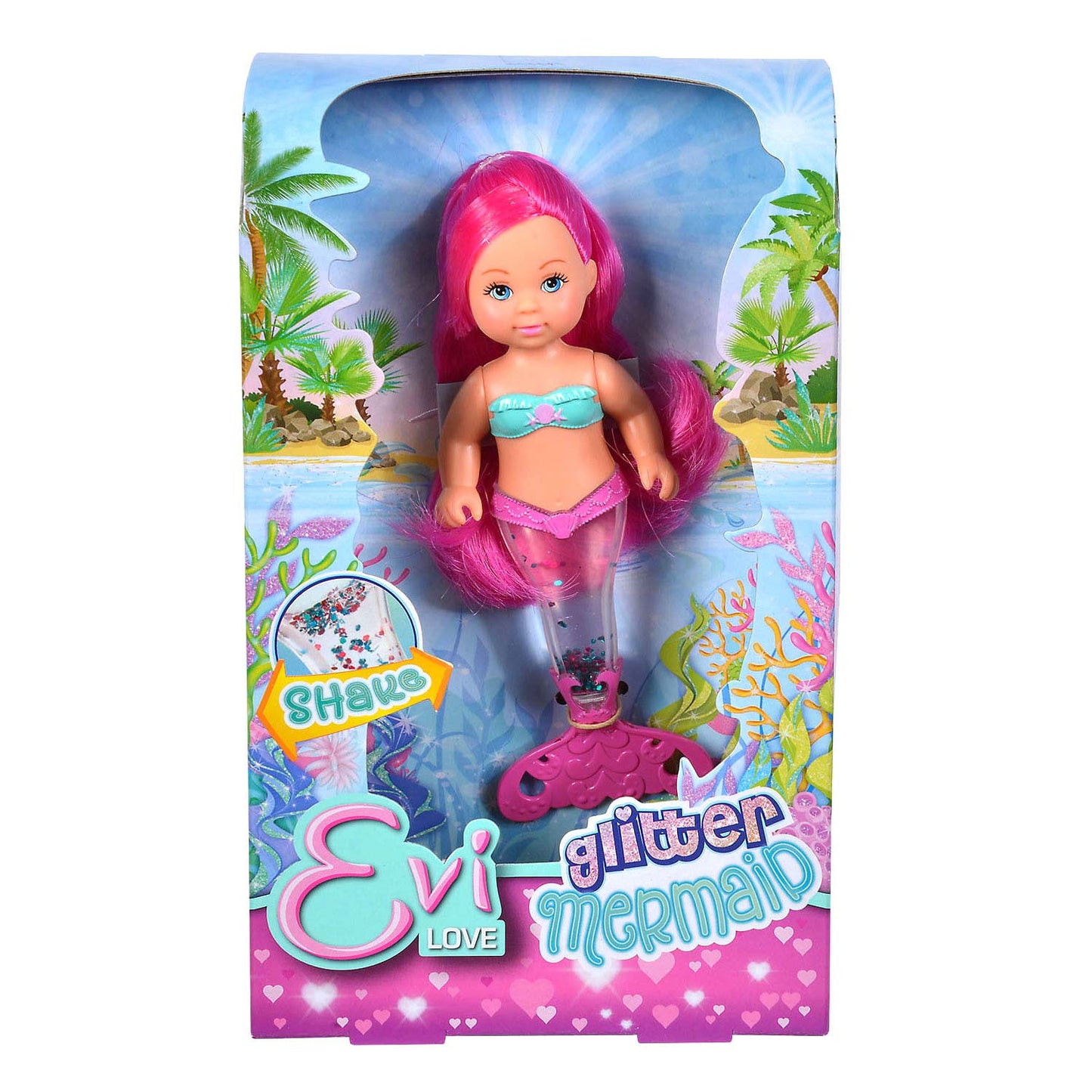 Evi Love glitter zeemeermin