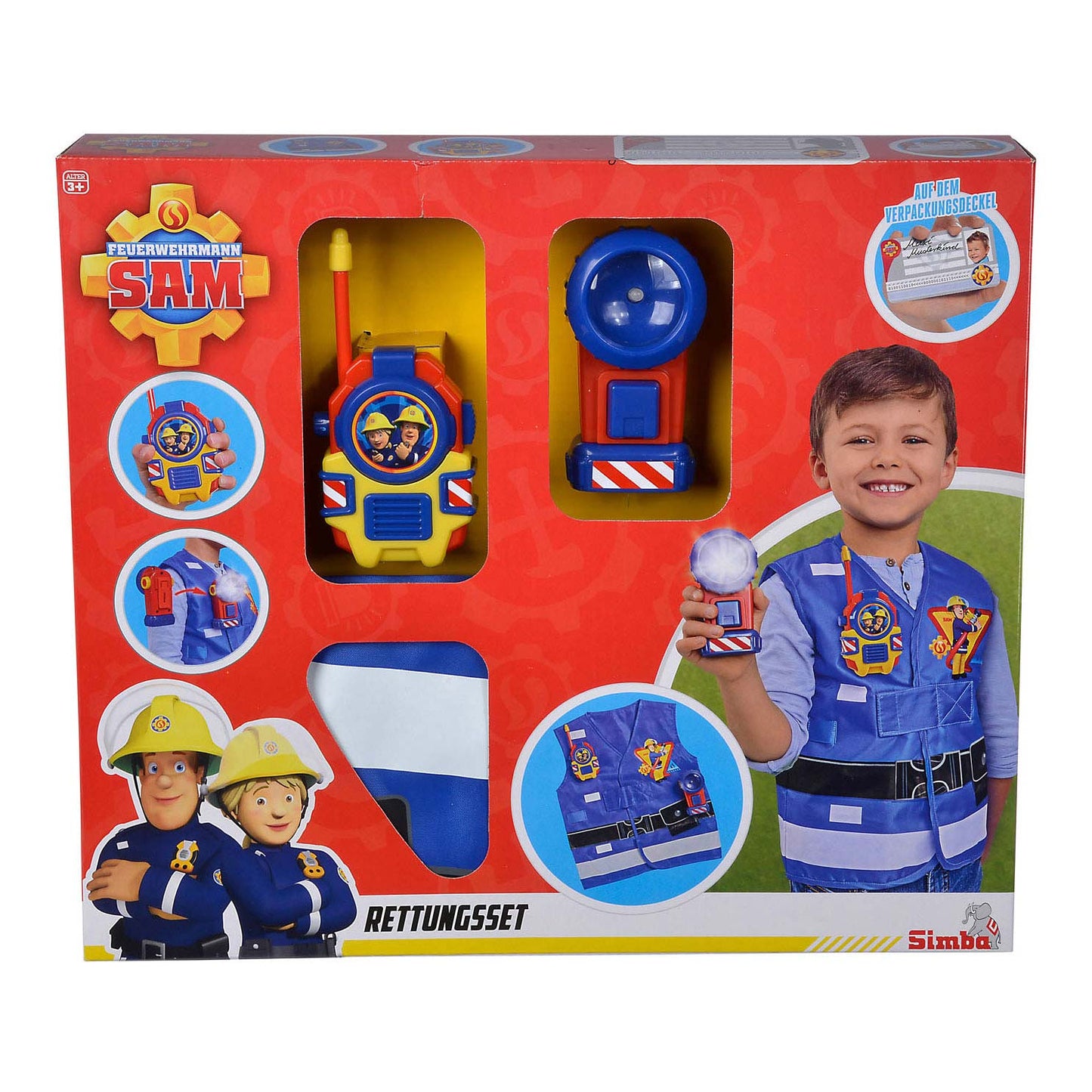 Simba Brandweerman sam reddingsset