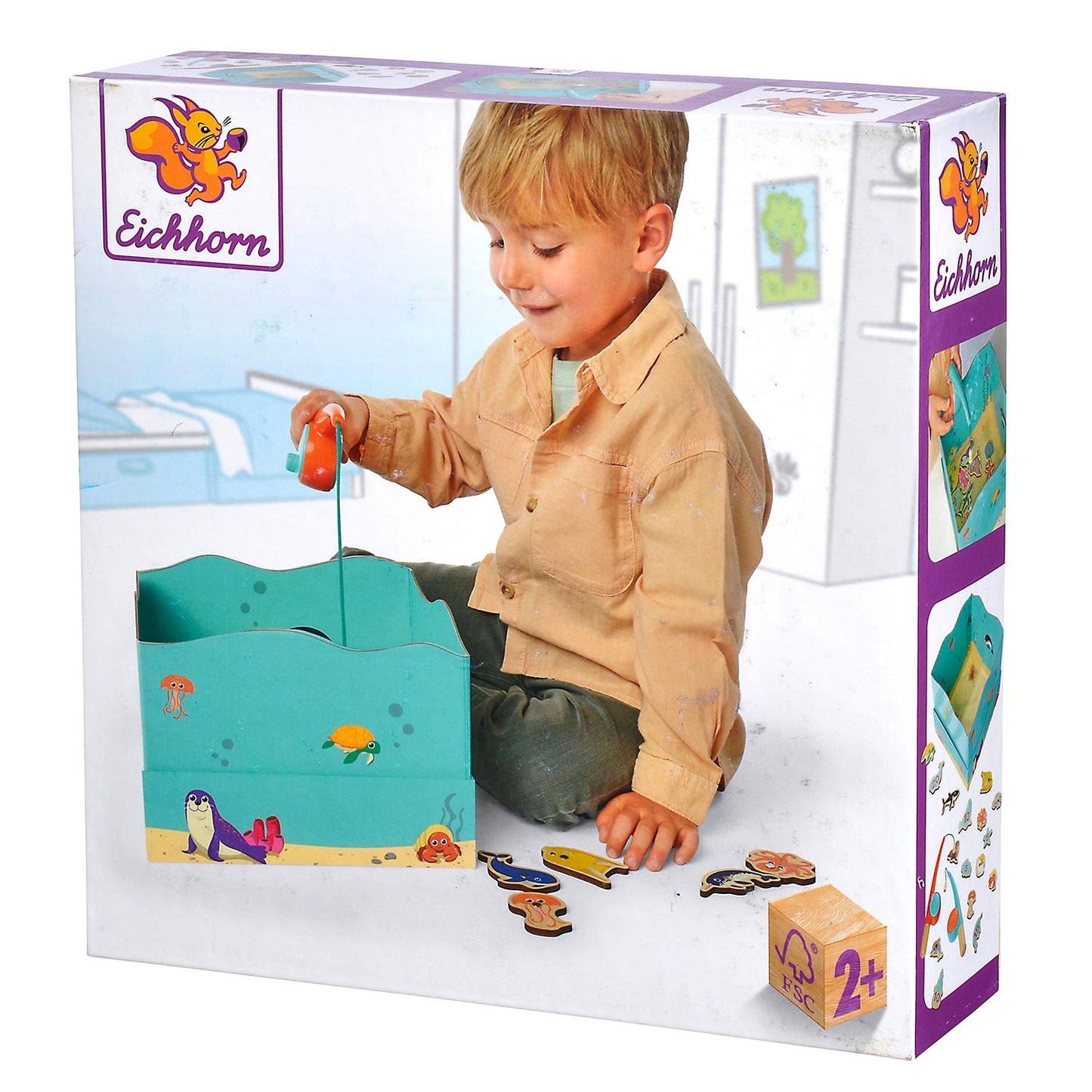 Simba Eichhorn houten visspel