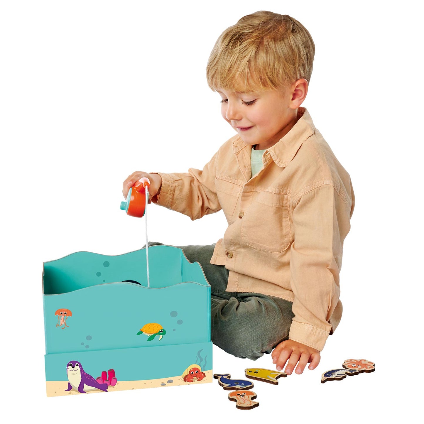 Simba Eichhorn houten visspel