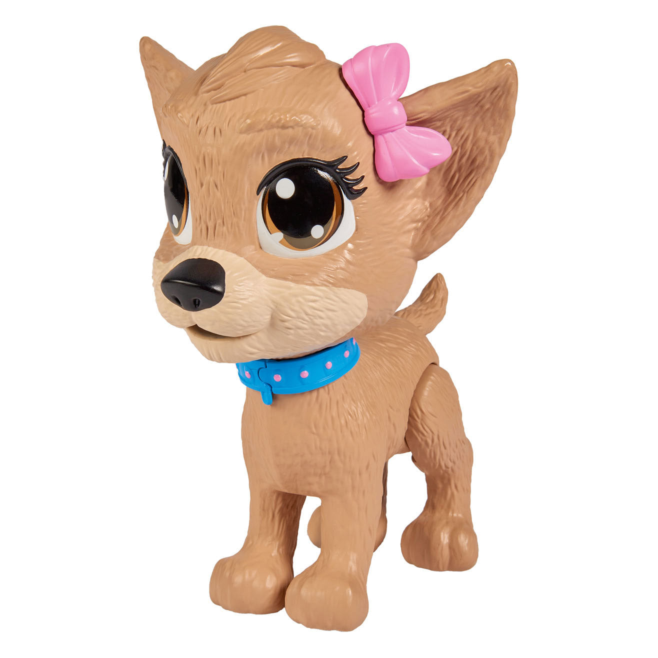 Simba Chi chi love pii pii puppy hond uitlaten met plasfunctie