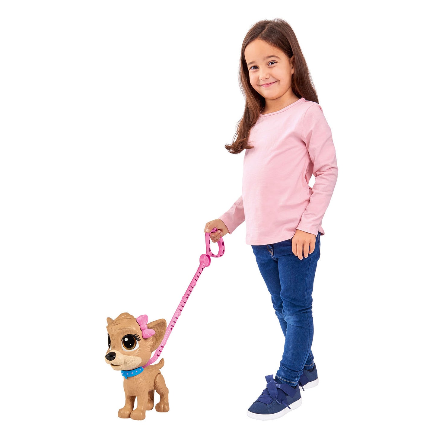 Simba Chi chi love pii pii puppy hond uitlaten met plasfunctie