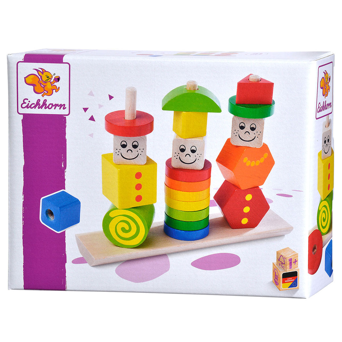 Eichhorn Heros - figure stacking puzzle 21pcs