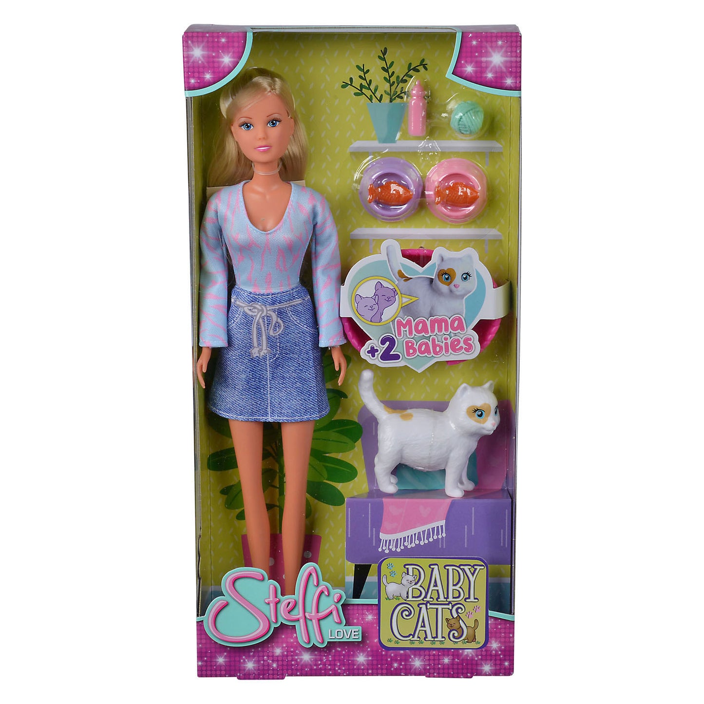 Steffi Love modepop met kittens