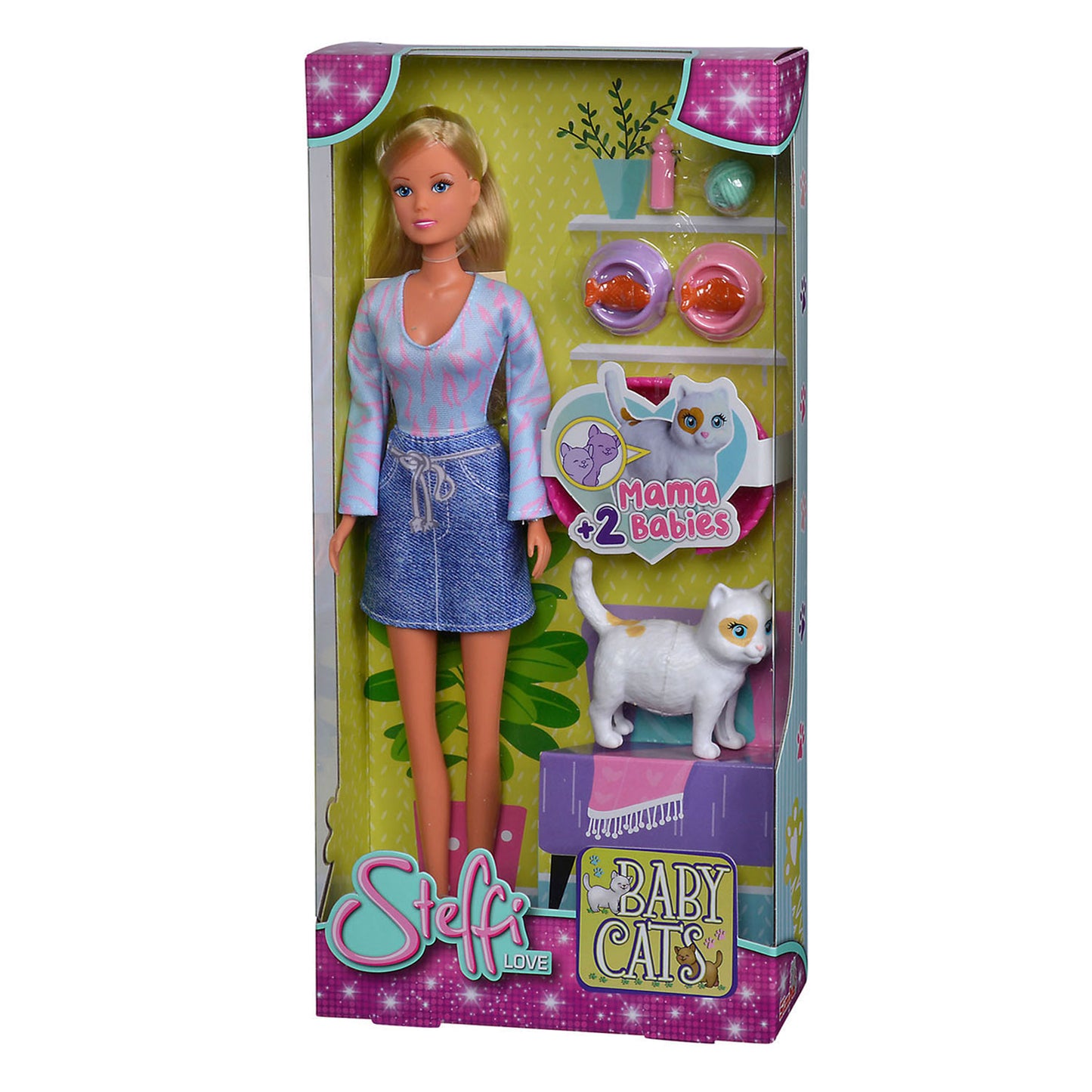 Steffi Love modepop met kittens