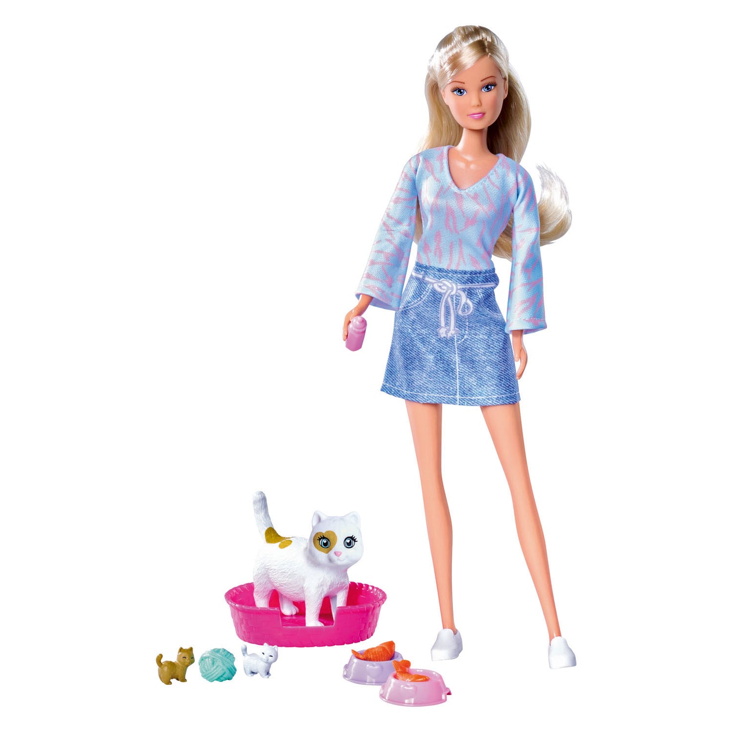 Steffi Love modepop met kittens