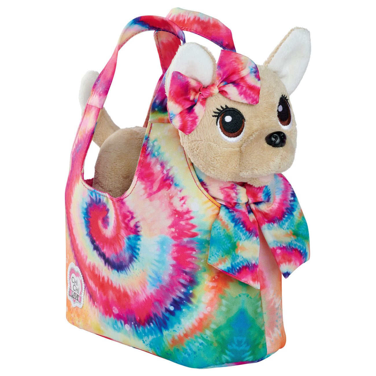 Simba Chi chi love puppy knuffel in tas batik style