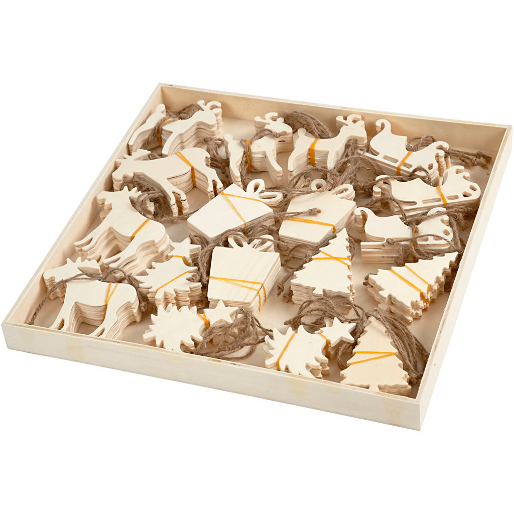 Creativ Company Https: www.cchobby.nl ornamenten-afm-7-9-cm-dikte-4-mm-90-stuk-1-doos