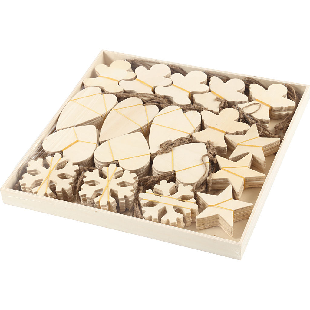 Creativ Company Https: www.cchobby.nl ornamenten-afm-9-11-cm-dikte-4-mm-90-stuk-1-doos