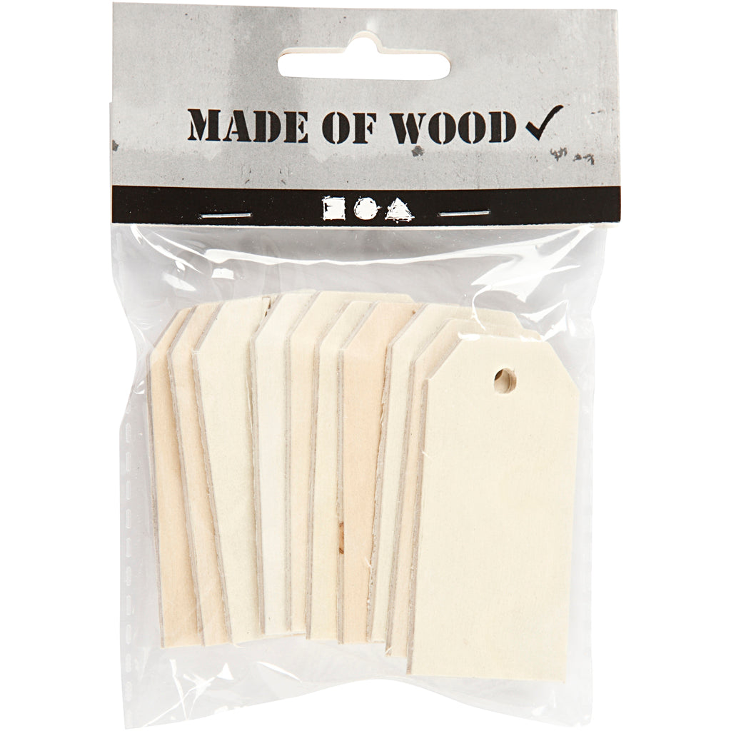 Creativ Company Https: www.cchobby.nl houten-manilla-labels-afm-30x60-mm-10-stuk-1-doos