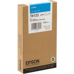 Inktcartridge T612200 Epson cyaan