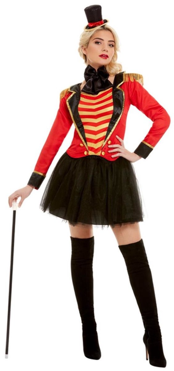 Smiffys Dompteur circus kostuum dames - maat s