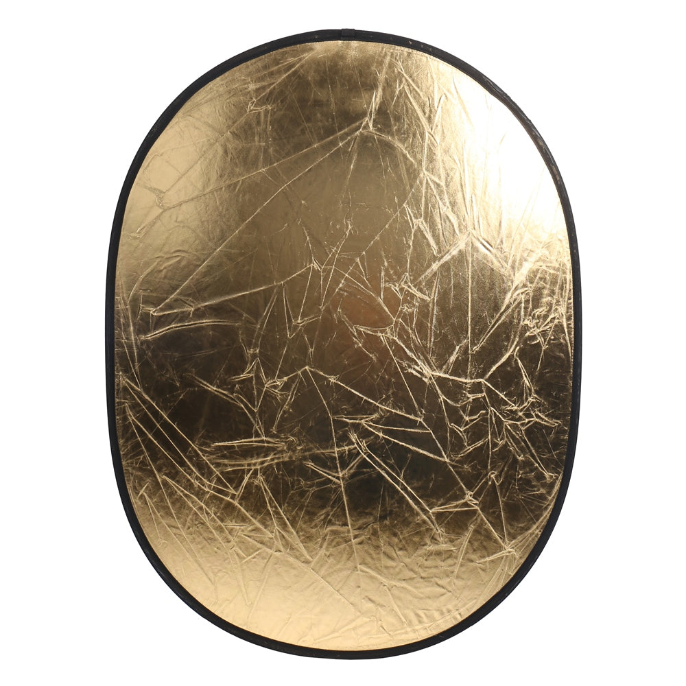 Linkstar reflectiescherm 2 in 1 r-100150gs goud zilver 100x150 cm