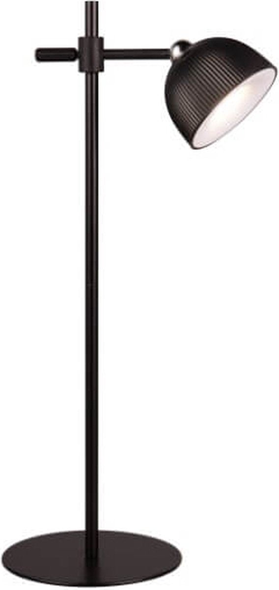RL LIVE YOUR LIGHT Reality maxima - tafellamp - bureaulamp - zwart - incl. 1x smd 3w - touch functie - verstelbaar in hoogte - oplaadbaar - snoerloos