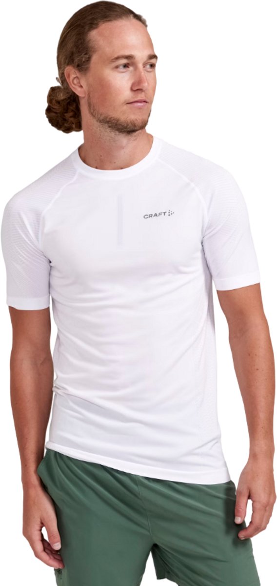 Craft adv cool intensity ss tee m heren thermoshirt - wit