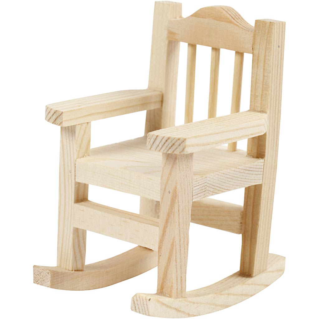 Creativ Company Https: www.cchobby.nl schommelstoel-h-8-8-cm-d-6-7-cm-b-5-5-cm-1-stuk