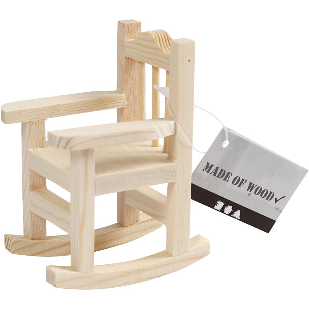 Creativ Company Https: www.cchobby.nl schommelstoel-h-8-8-cm-d-6-7-cm-b-5-5-cm-1-stuk