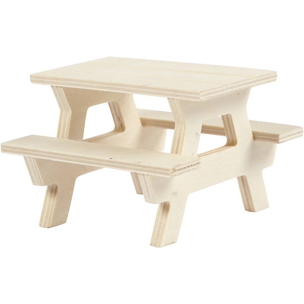 Creativ Company Https: www.cchobby.nl picknickbank-h-5-5-cm-l-8-cm-b-8-cm-1-stuk