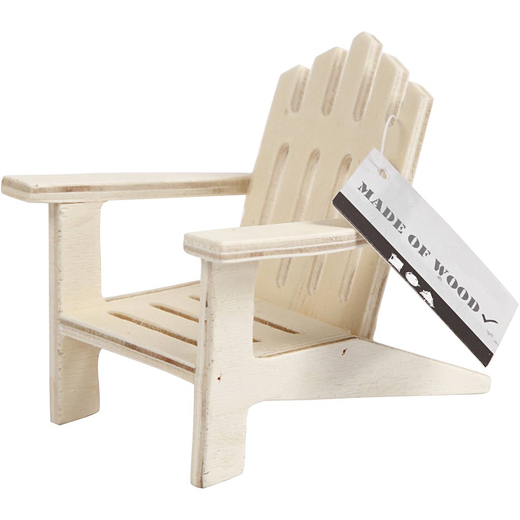 Creativ Company Https: www.cchobby.nl tuinstoel-h-9-cm-d-9-cm-b-7-5-cm-1-stuk