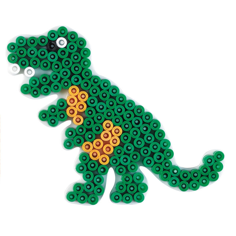 Hama strijkkralen grondplaat dino