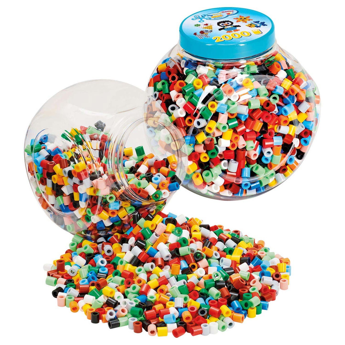 Hama maxi strijkkralenset in pot 2000st.