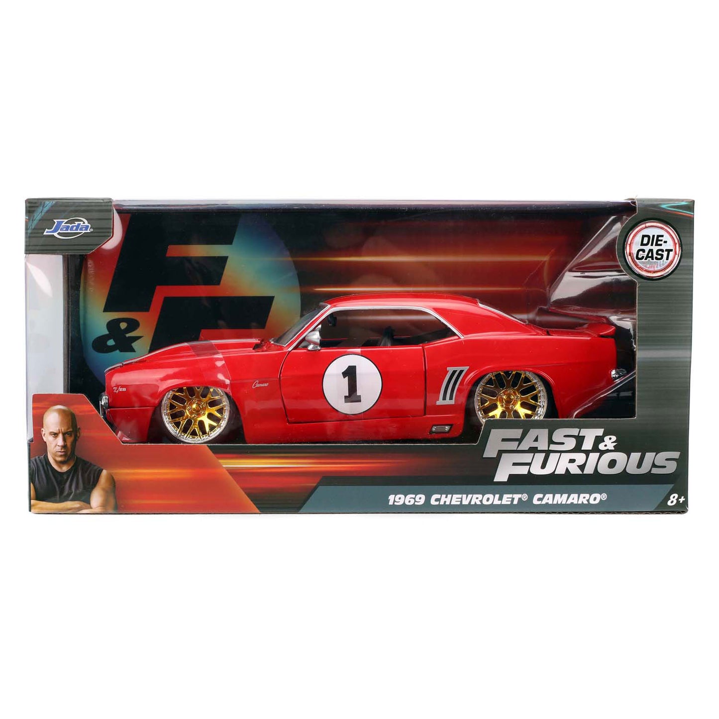 JADA fast furious 1969 chevrolet camaro 1:24