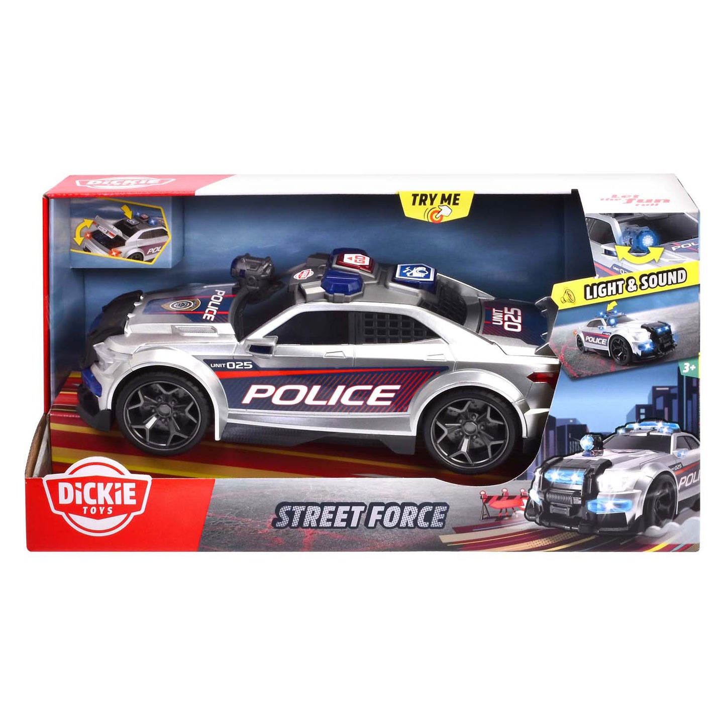 Dickie Simba - street force - politieauto - 203307004