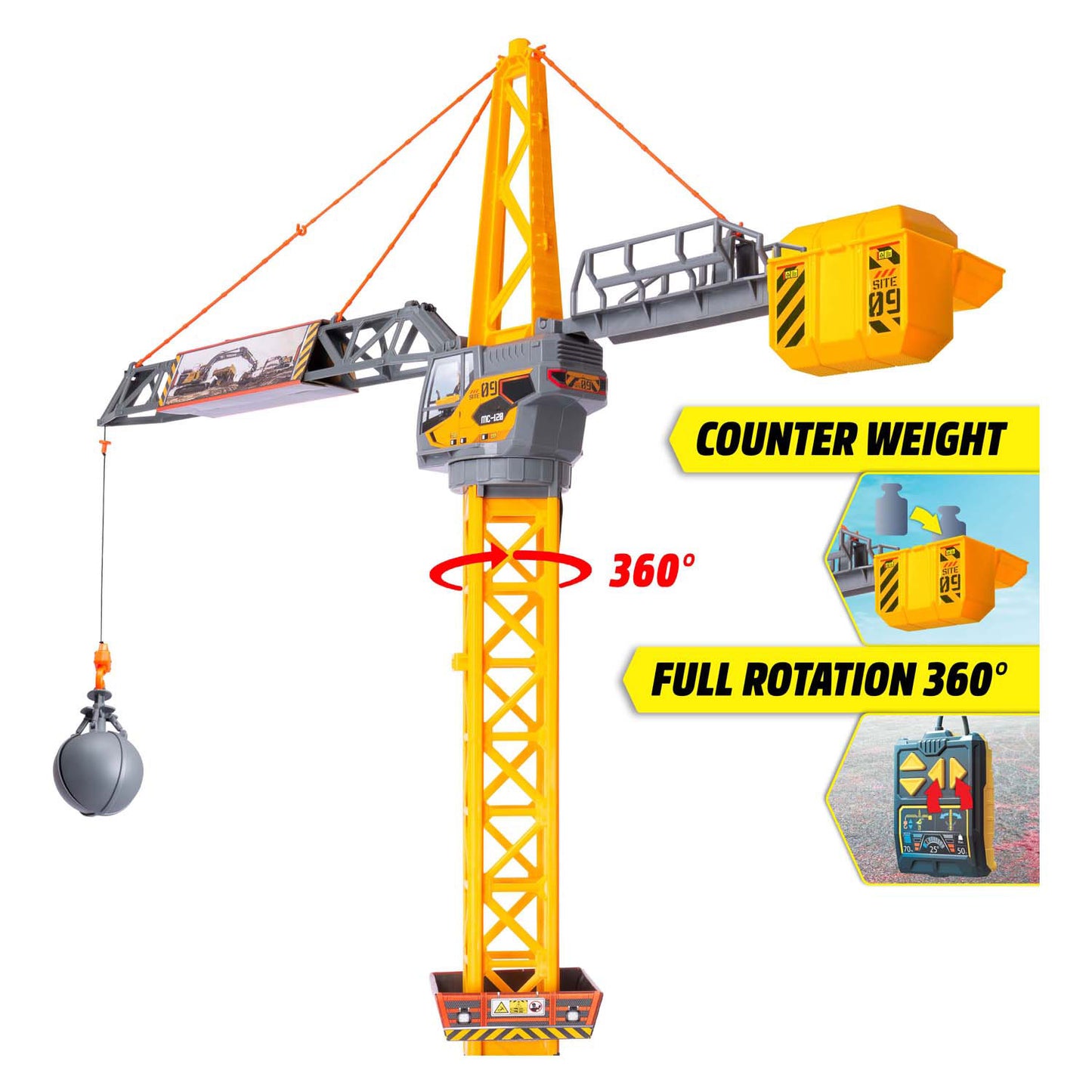 Dickie mighty crane hijskraan