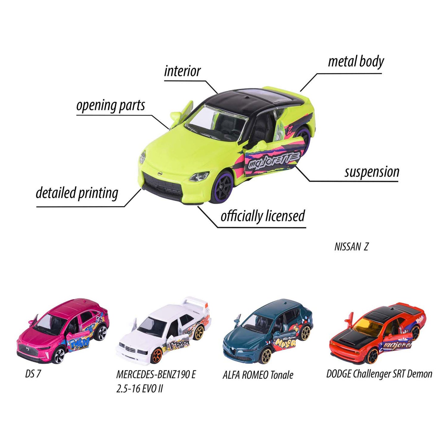 Simba Majorette die-cast voertuigen limited edition 11, 5dlg.