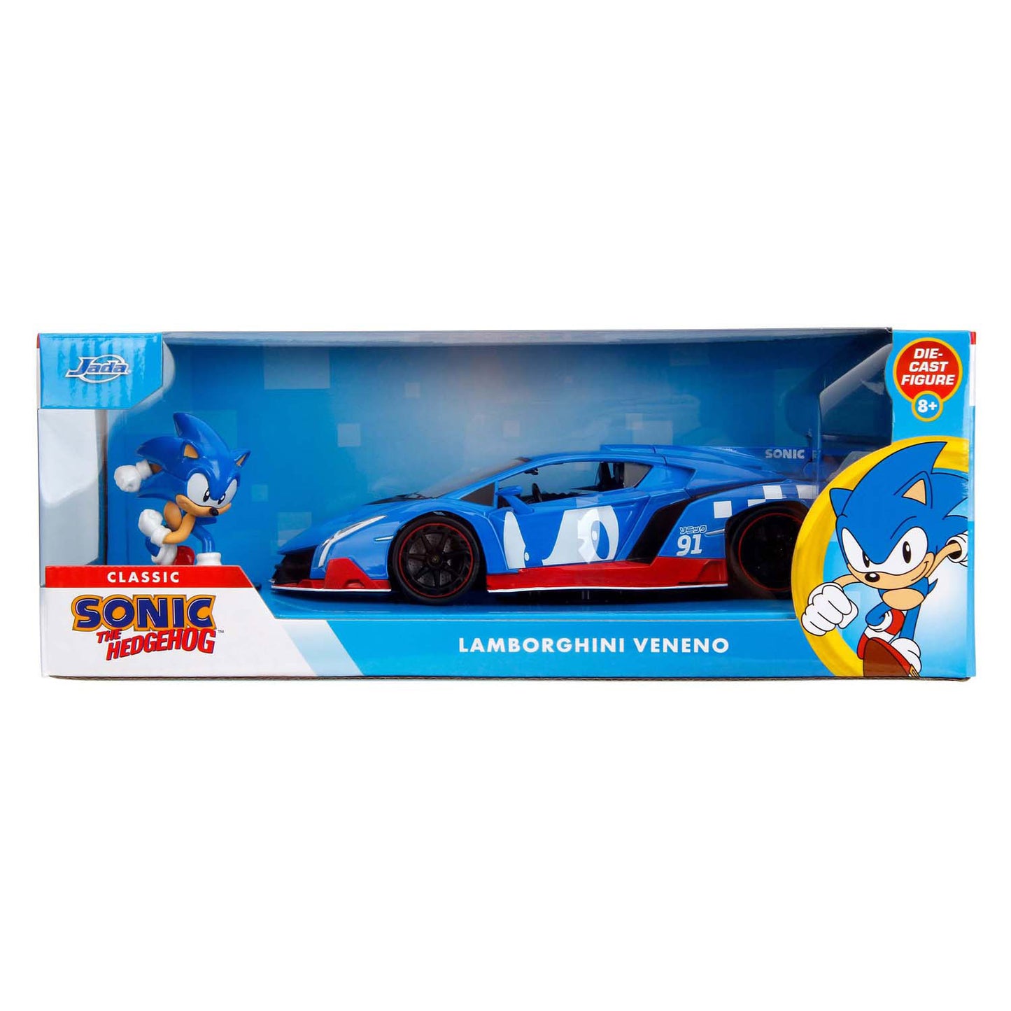 Jada Toys Jada sonic lamborghini veneno 1:24