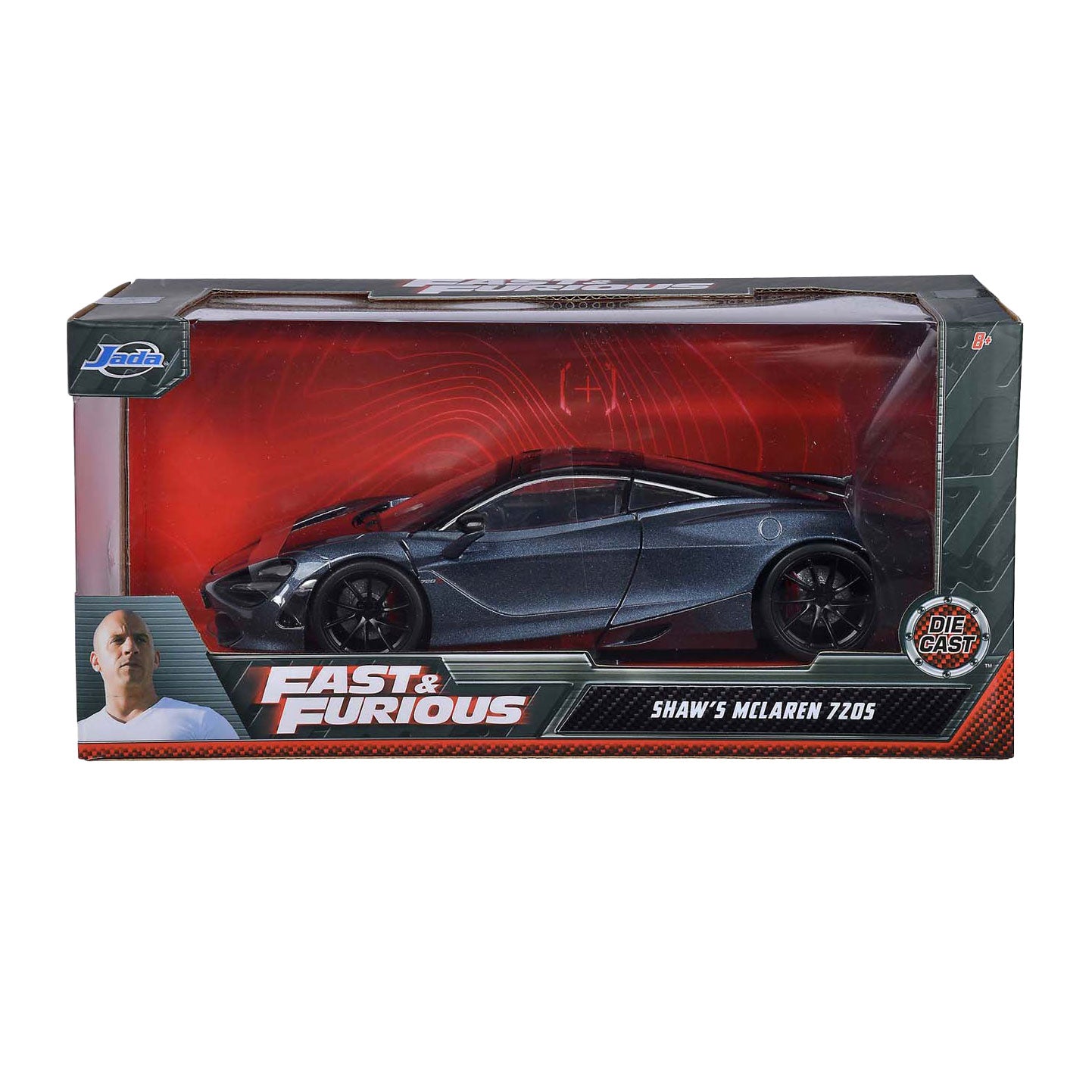 JADA fast furious shaw's mclaren 720s 1:24