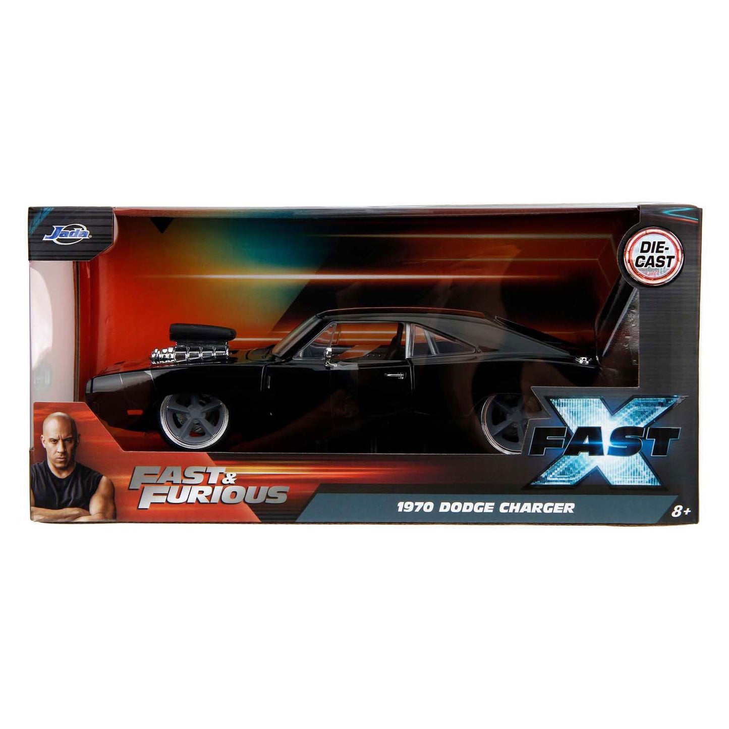 JADA fast furious(10) 1970 dodge charger 1:24