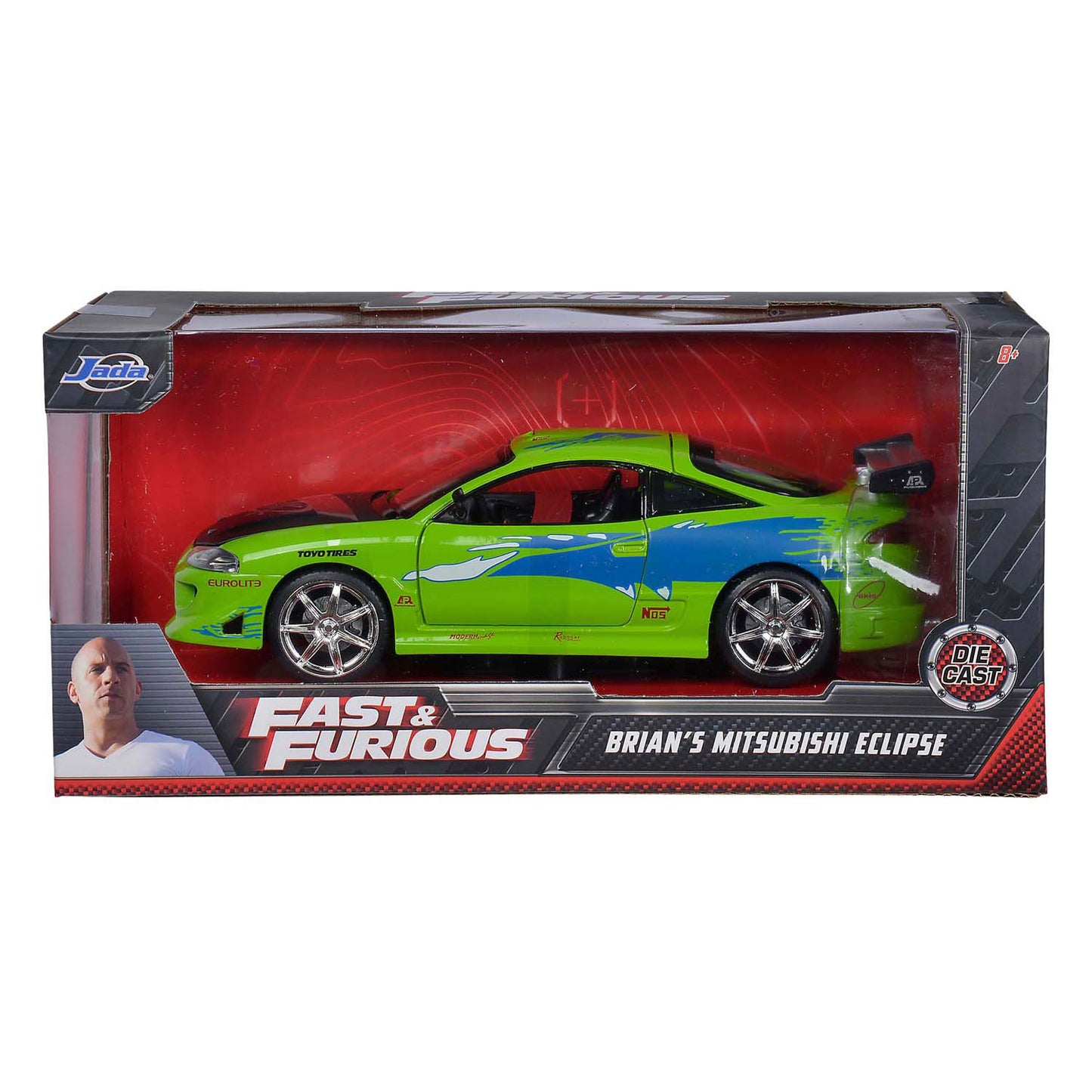 JADA fast furious 1995 mitsubishi 1:24